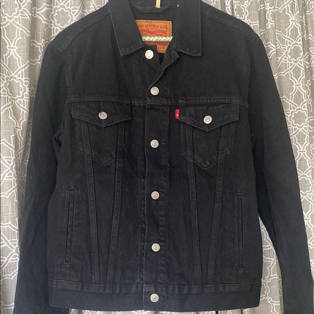 Levi's Men's Black Denim Jacket